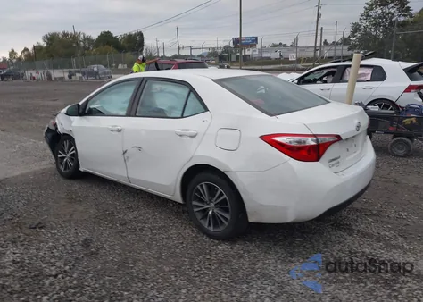 2016 Toyota Corolla Le Plus from USA, damaged, VIN 5YFBURHEXGP474281
